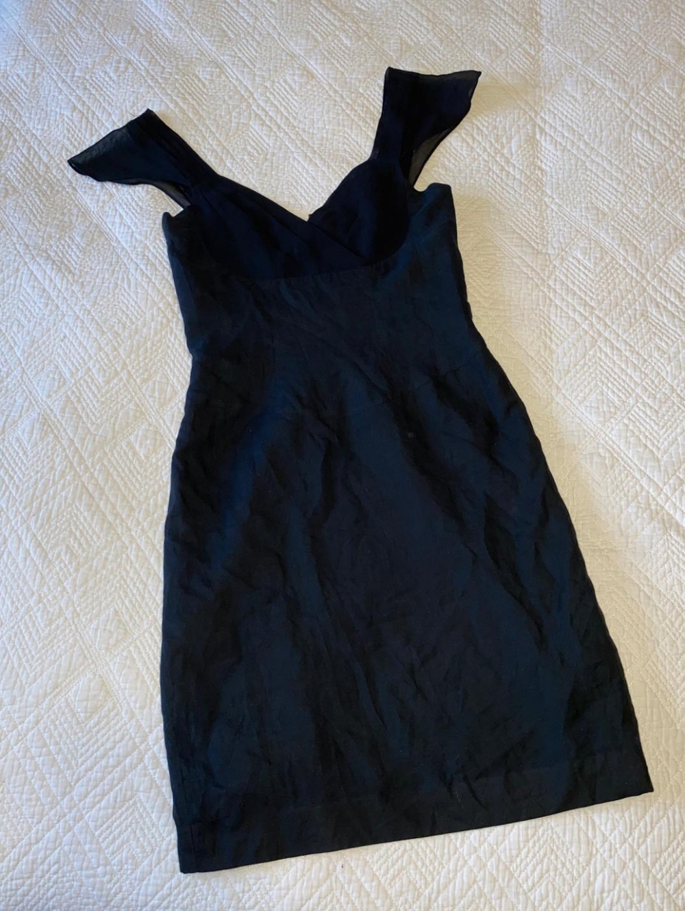 All Saints Silk Bodice Evening Dress